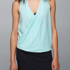 Lululemon Rollin with my Om’ies Tank - Aquamarine
